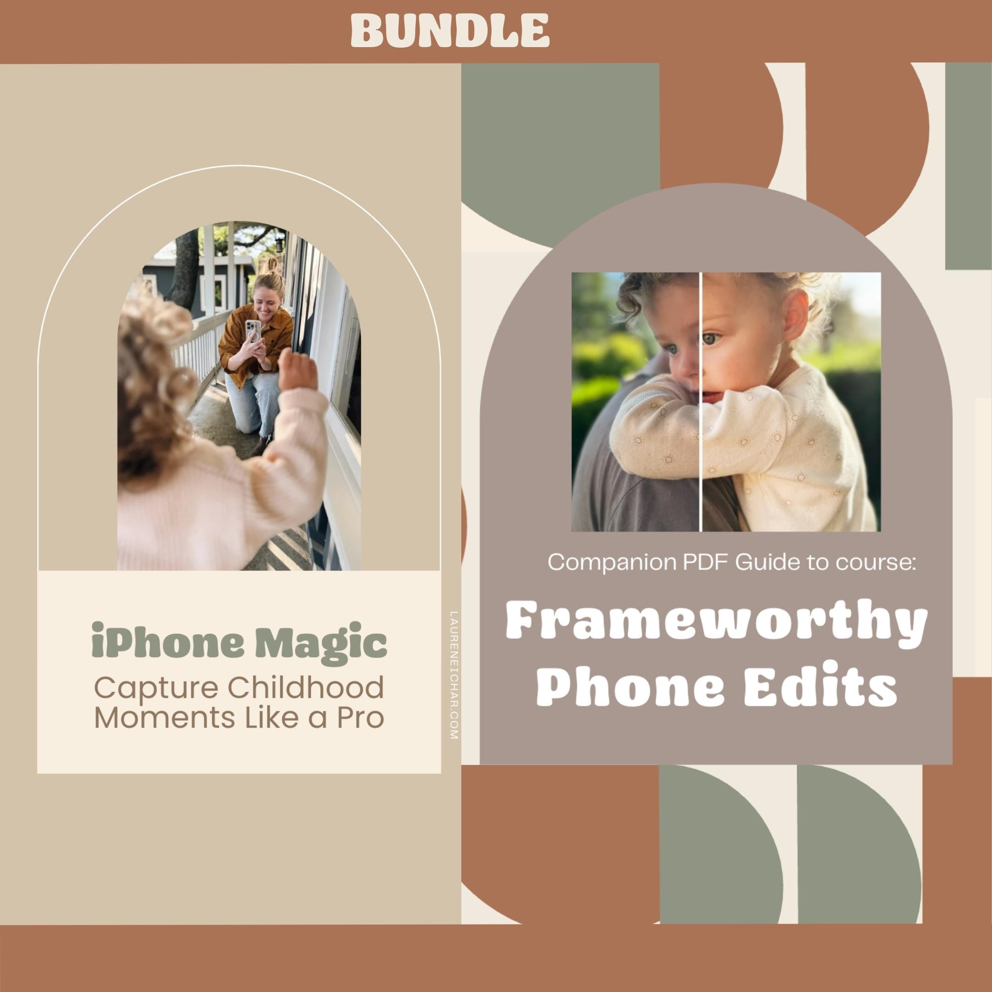 Photo Magic Guide and Frameworthy Edits Bundle